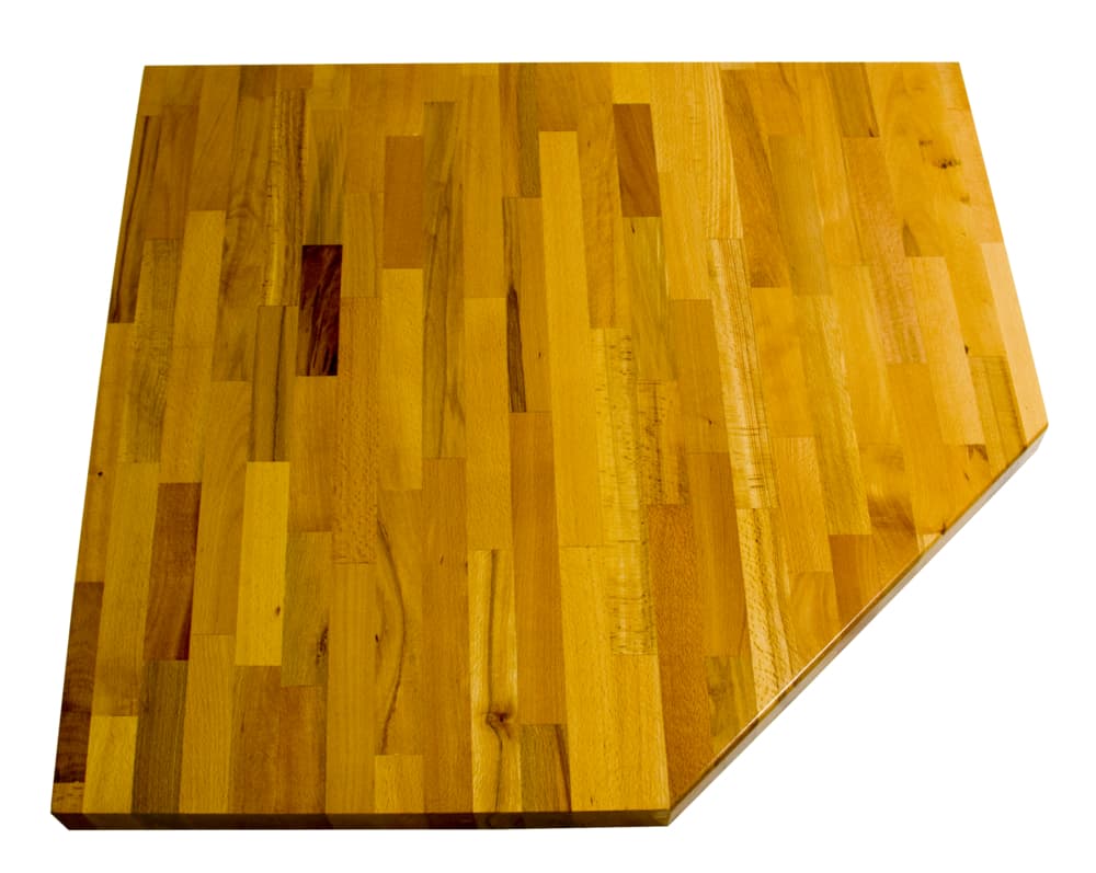 Plateau bois 700 mm pour élément d'angle