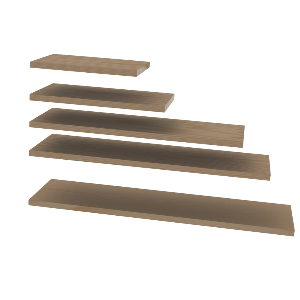 Plateau bois 2583x700x40mm