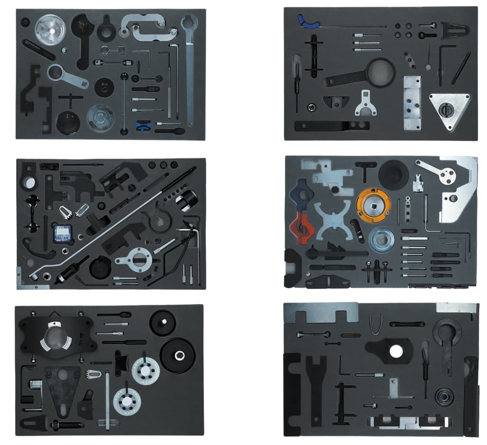Composition d'outils de calage moteur. 264 pièces