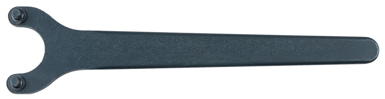 Clé à ergot brunie pour écrous à empreintes sur le dessus. 45 mm