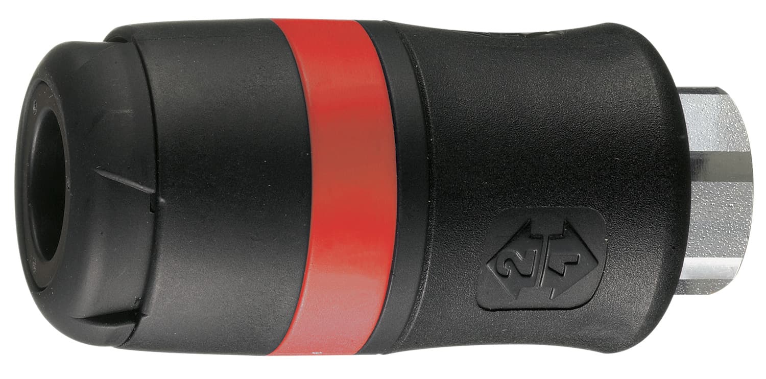 "Coupleur rapide fileté femelle 1/2"" - L.44mm"