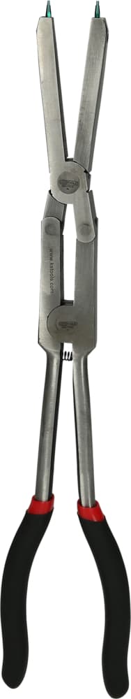 Pince à circlips à double articulation pour circlips extérieurs. 345mm