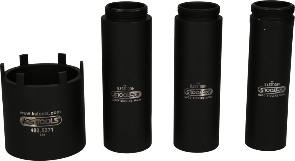 Jeu de douilles à 6 ergots diam 63 mm avec 3 tubes de centrage pour Mercedes. 4