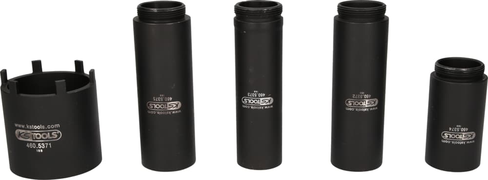 Jeu de douille à 6 ergots diam 63 mm avec 4 tubes de centrage pour Mercedes. 5