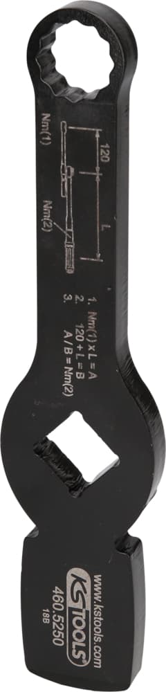 Clé à frapper 3-4'' 12 pans pour cardan MAN. 19 mm
