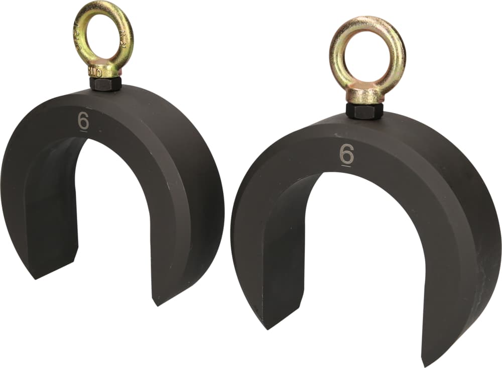Paire de fourches de pression, DIM 90 mm