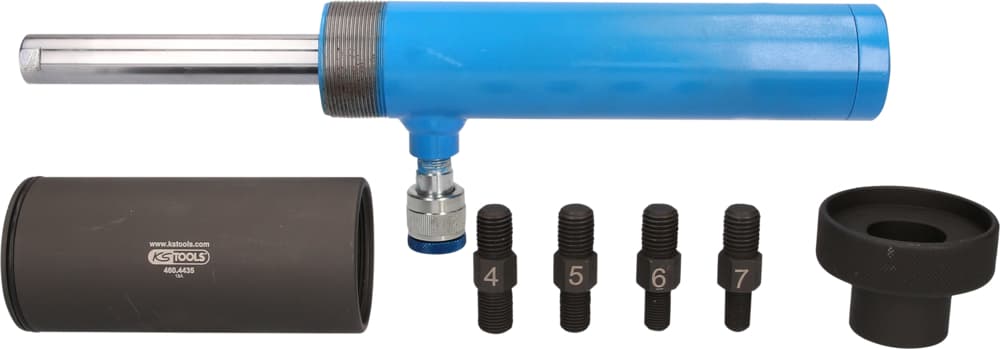 Jeu d'extracteur hydraulique pour boulons d'ancrage de freins. 7pcs