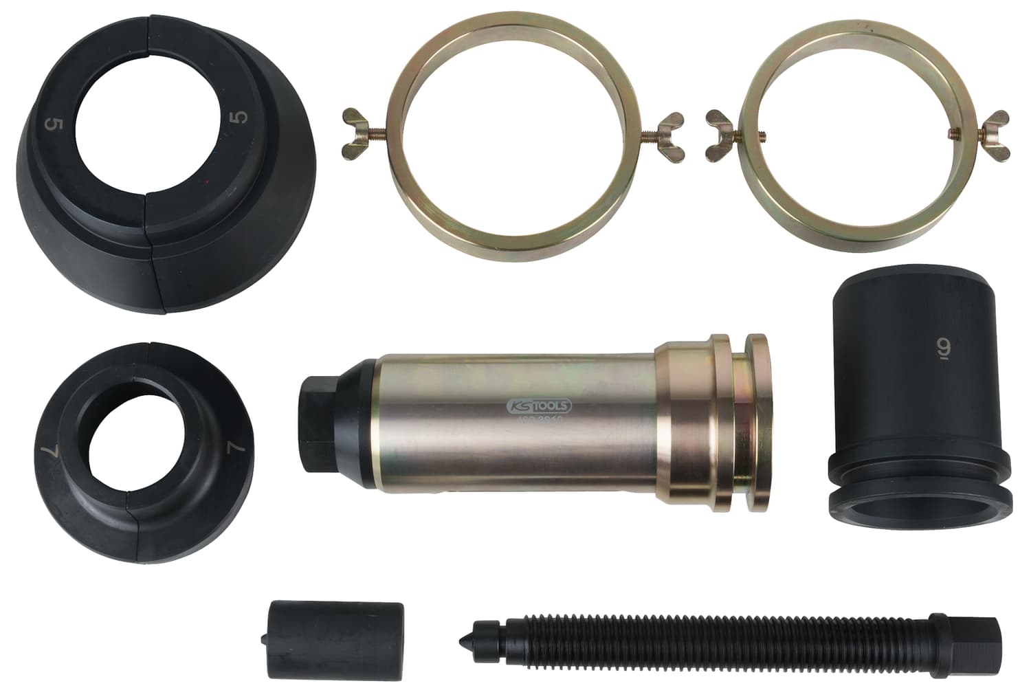 Jeu d'extracteurs pour palier d'arbre principal de différentiel Volvo, 8 pcs