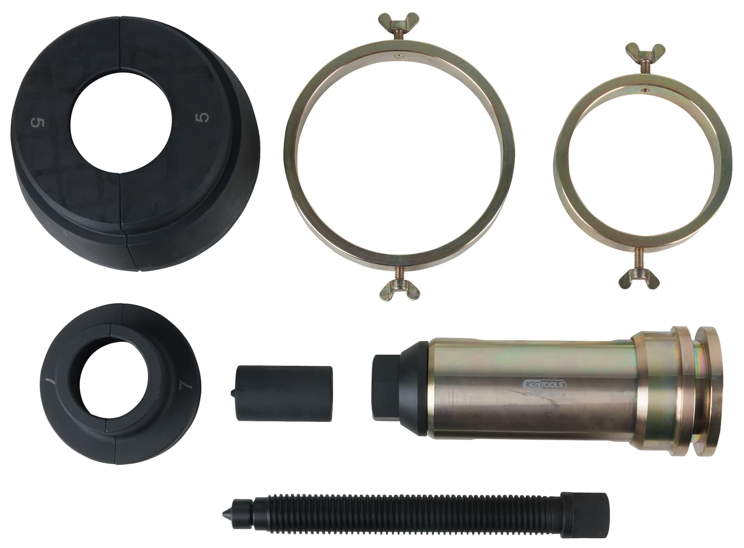 Jeu d'extracteurs pour palier d'arbre principal de différentiel Scania, 7 pcs