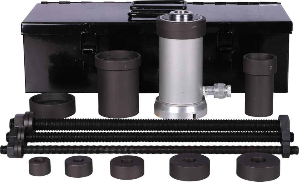 Jeu de douilles de traction universelles avec vérin hydraulique 18 t, 24 pcs