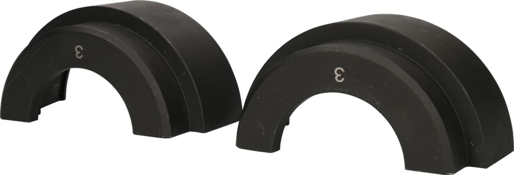 Paire de coquilles diam  130 mm