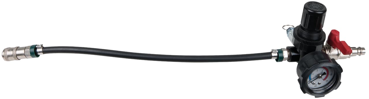 Adaptateur d'admission d'air pour turbocompresseur avec flexible et manomètre