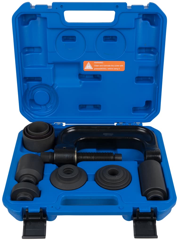 Coffret support en C universel et adaptateurs. 9 pcs.