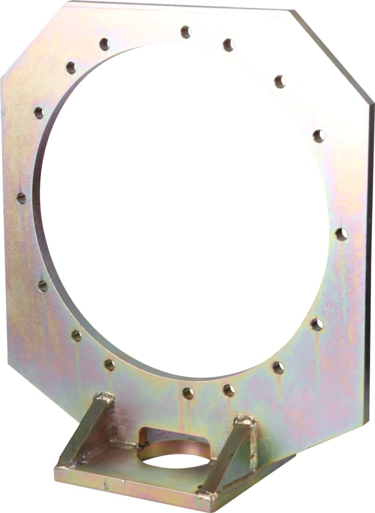 Plaque de fixation de différentiel pour support universel de moteur et boîte de