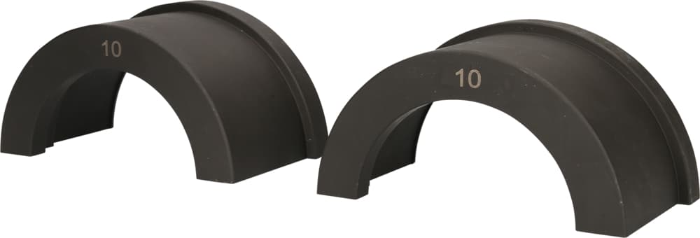 Paire de coquilles DIM 122 mm