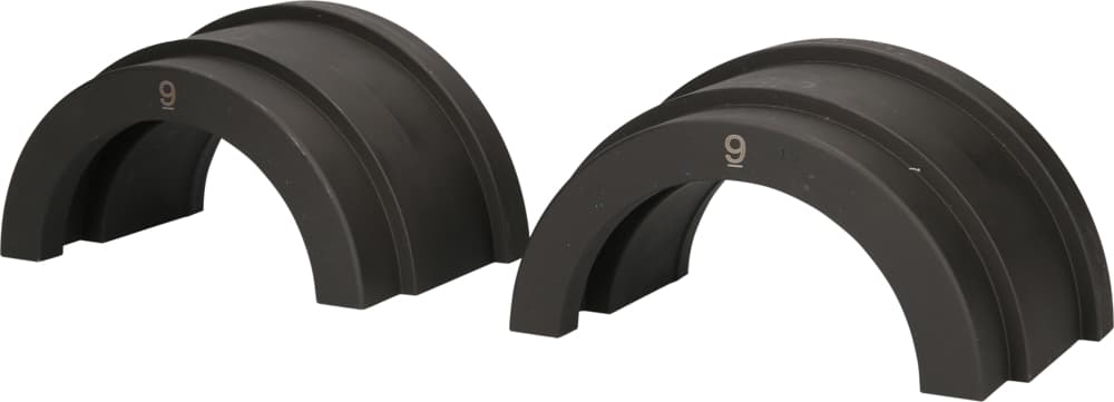 Paire de coquilles DIM 94 mm
