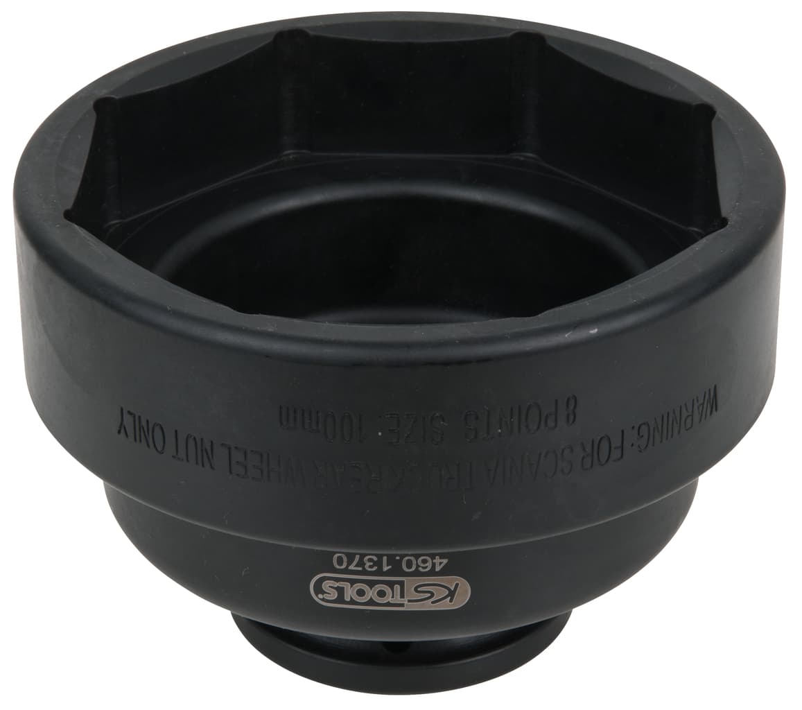 Douille 8 pans pour écrou d'essieu Scania. 100 mm