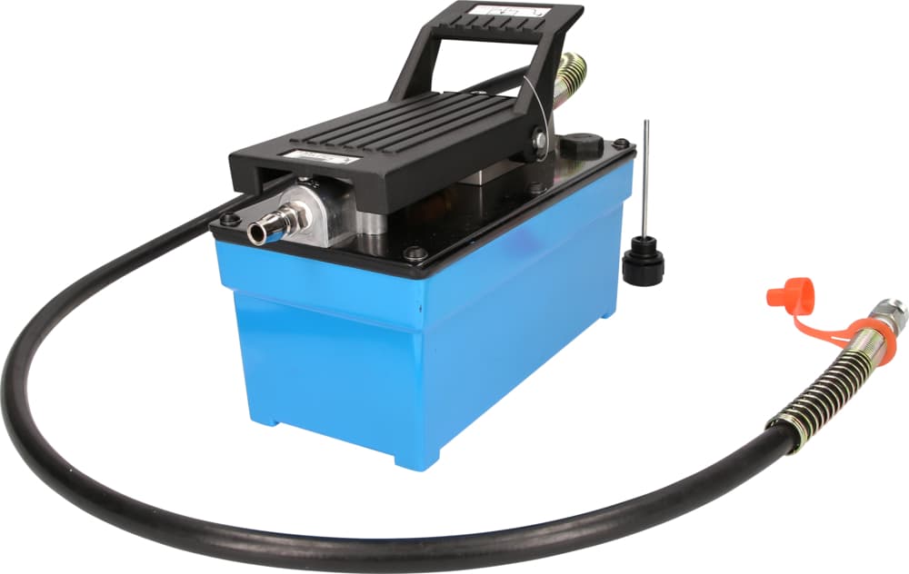 Pompe hydro-pneumatique à pied