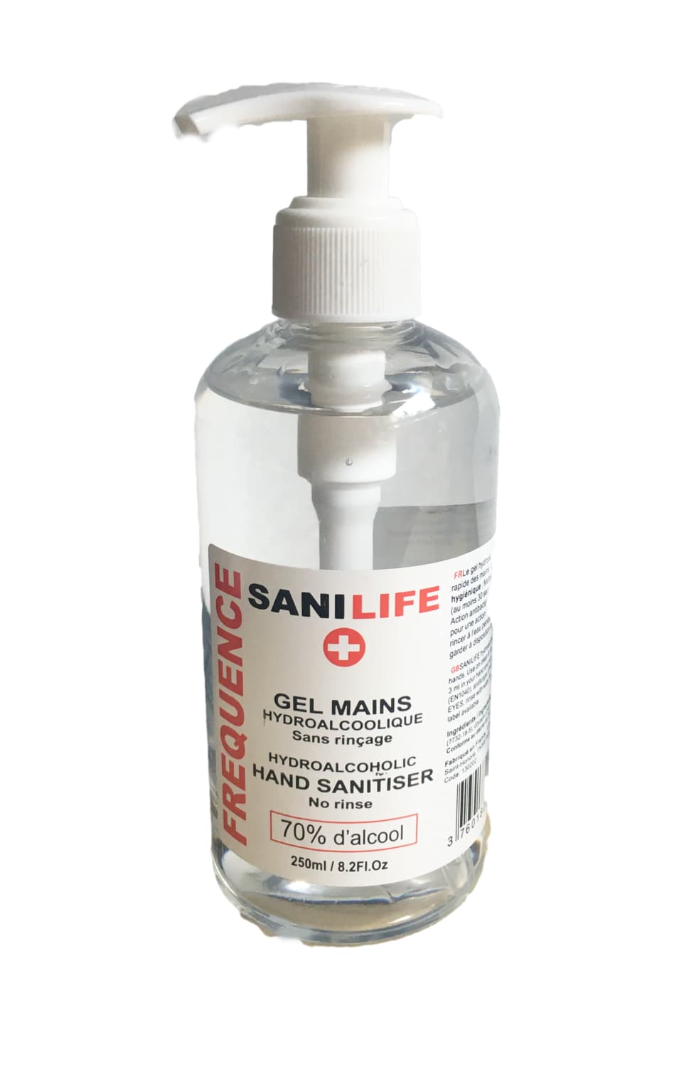 Gel hydroalcoolique, 250ml