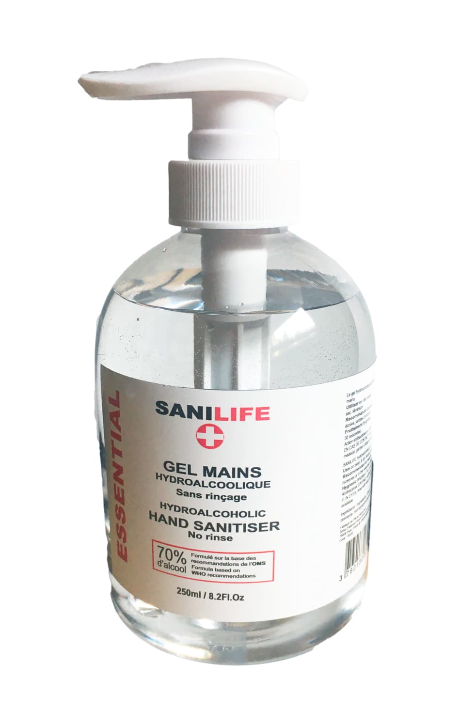 Gel hydroalcoolique, 500ml