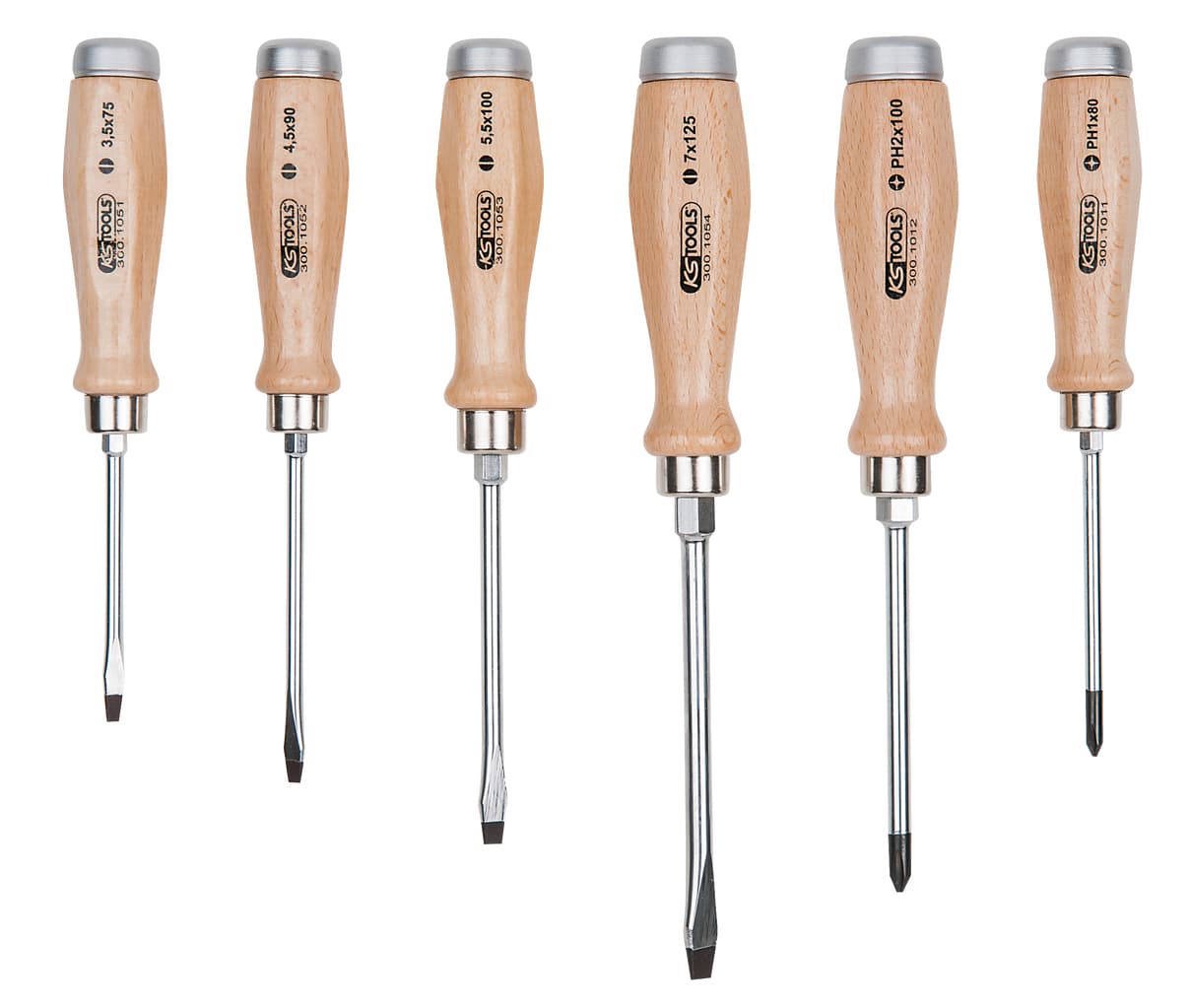 Tournevis ERGOTORQUE® BOISmax - 6pcs