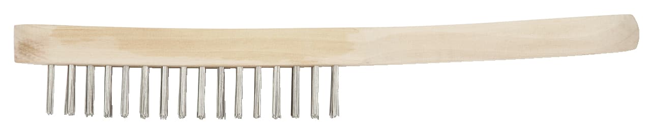Brosse métallique à 3 rangées acier, 290 mm