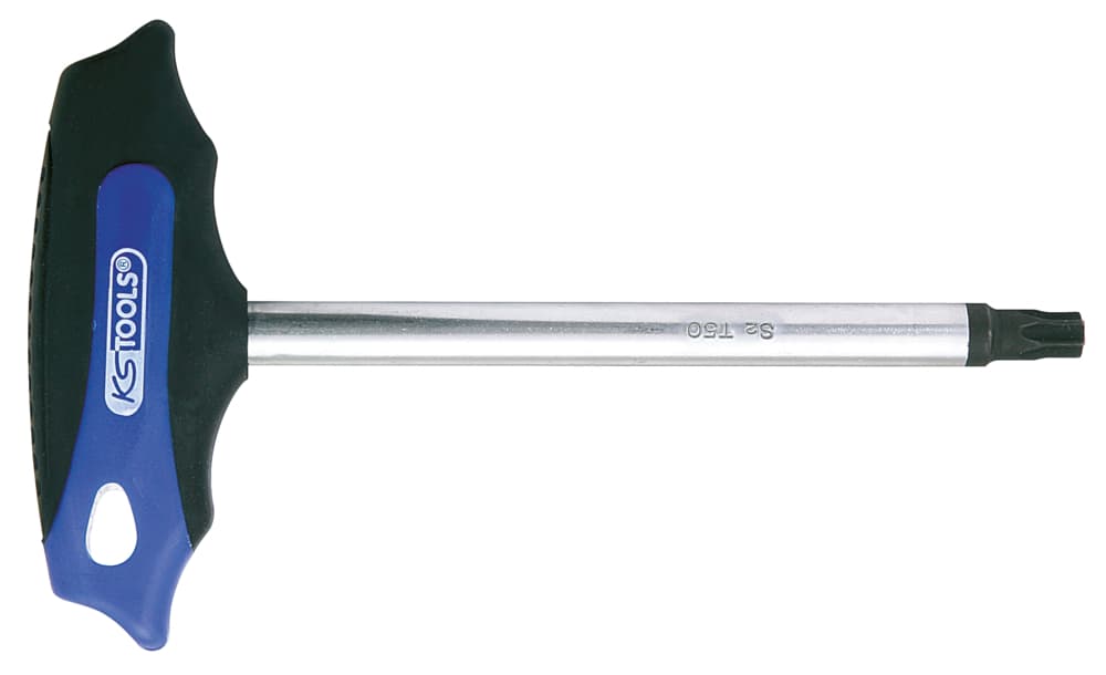 Clé mâle TORX poignée en T CHROMEplus T25