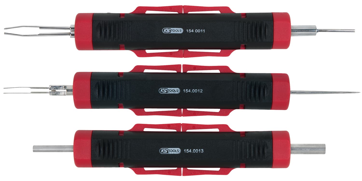 Jeu d'extracteurs de cosses universel, 3 pcs