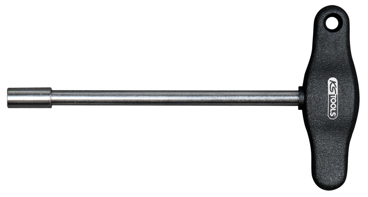 Tire-valves acier avec poignée en T, 180 mm