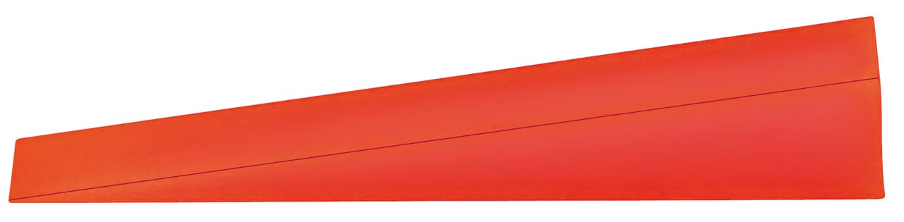 Coin écarteur lisse en PVC, 160 mm