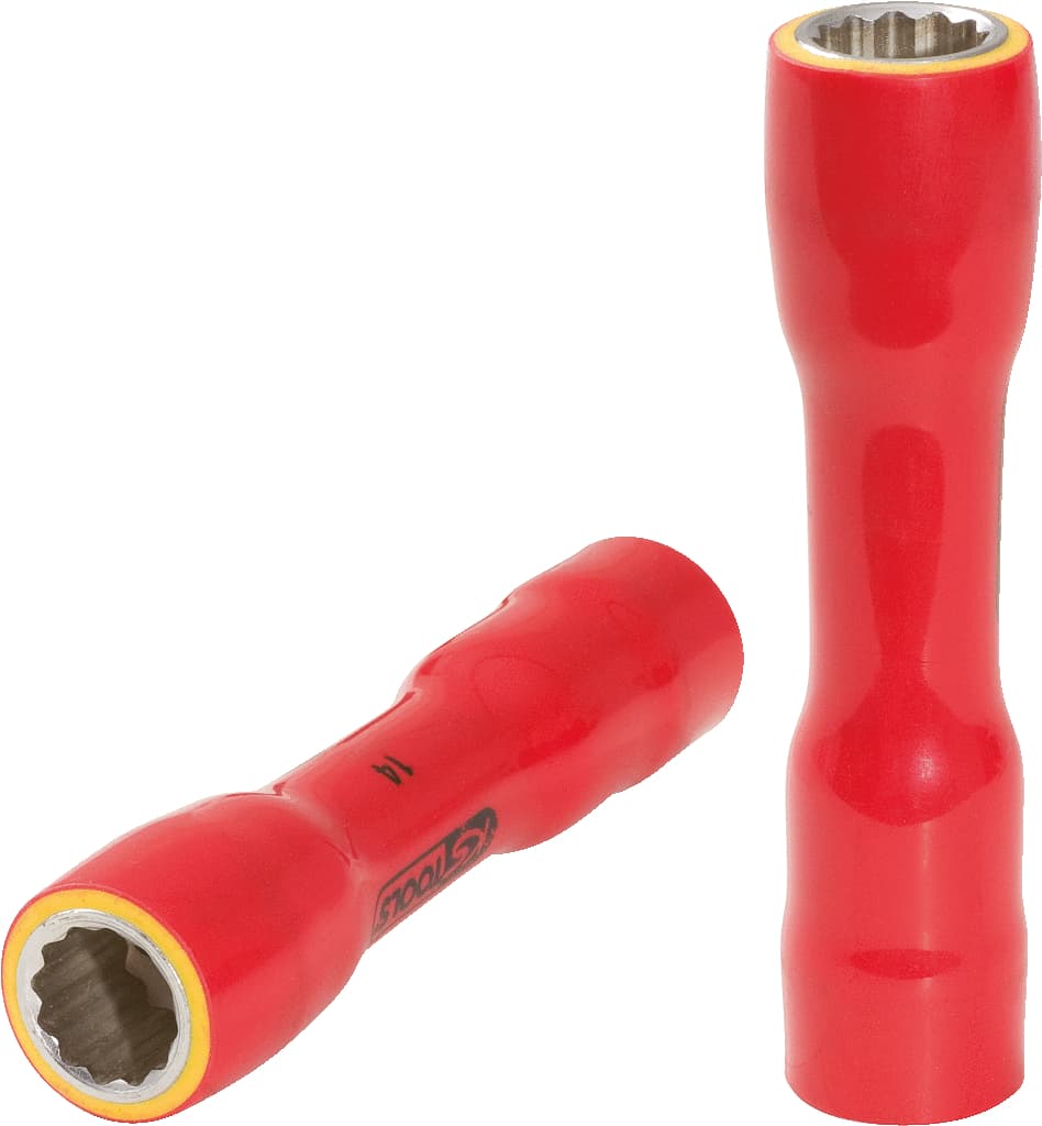 "Douille extra-longue 135mm 3/8"" isolée 12 pans, 13 mm"