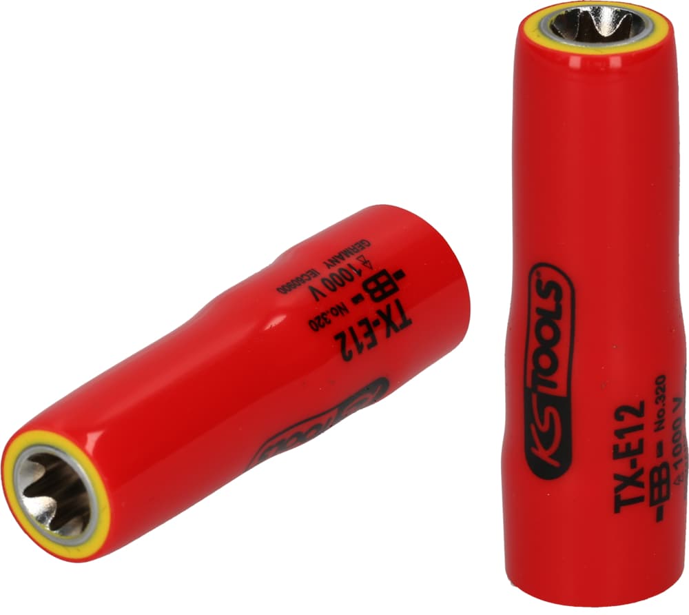 "Douille longue 3/8"" isolée TORX E20"