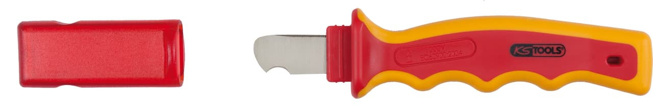 Couteau à dégainer avec revêtement isolant, 185 mm