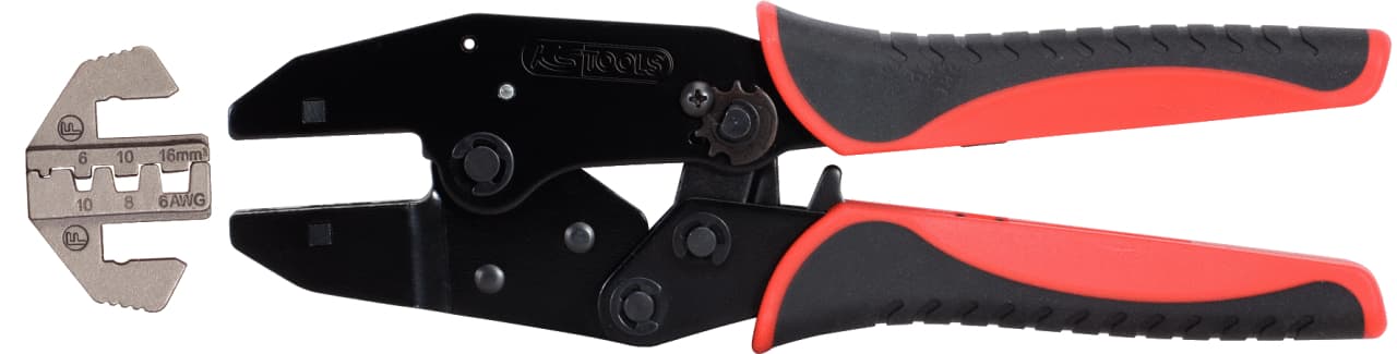 Pince à sertir pour embouts de câblage 6-16 mm²