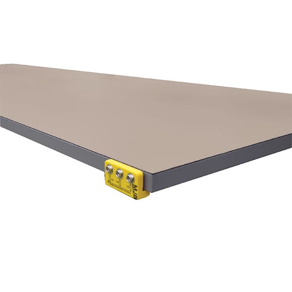 Revêtement plateau ESD avec connexion l 2000 x P 750 mm