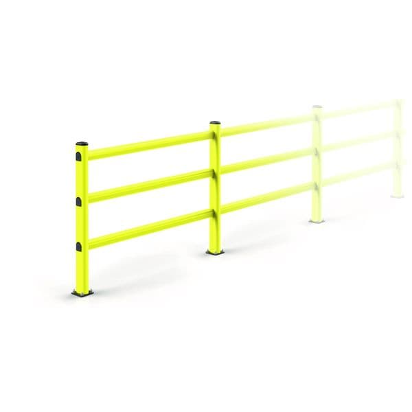Barrière piétonne l 70 x P 90 x H 1180 mm poteau d'extrémité n°1 (précisez droi