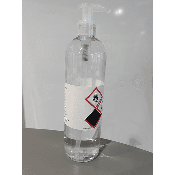 Gel hydroalcoolique 12 bouteilles de 500 mL