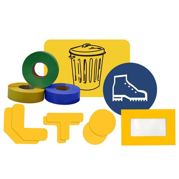 Kit de démarrage pour signalétique au sol