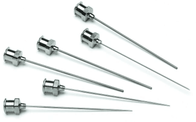 Aiguille Métallique gauge 18 ( Ø INT 0.9, EXT 1.26 mm )