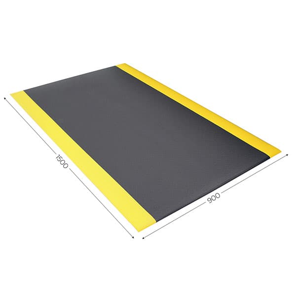 TAPIS ANTI-FATIGUE STANDARD L 900 x l 1500 mm Ep. 9.5 mm