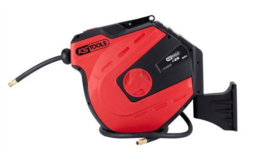 Enrouleur air et eau 3-8'' avec tuyau diam 10mm. raccord 1-4'' - 15m
