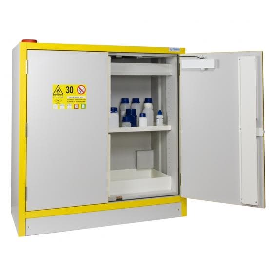 Armoire de sécurité hauteur 1100 mm pour produits inflammables,