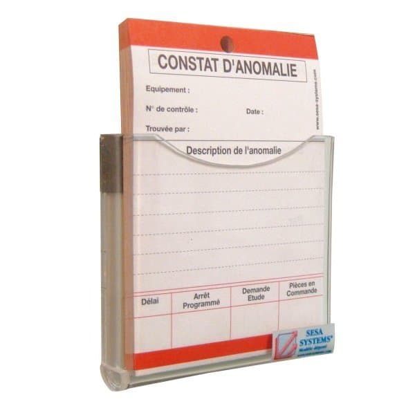 Lot de 5 PRODOC FICHE bleu adhésif