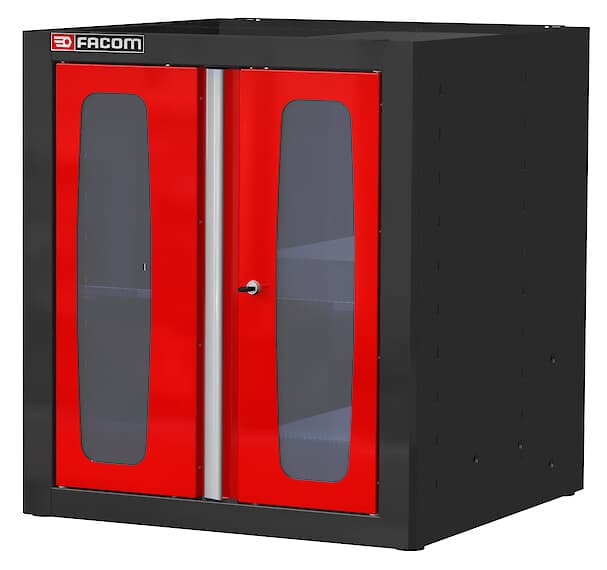 JLS MEUBLE BAS PORTES VITREES