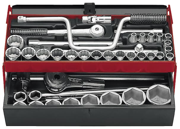 COFFRET DOUILLE 1/2 , 3/4 MM