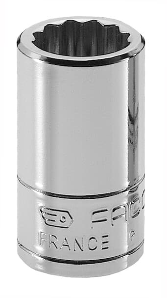 DOUILLE 1/4' 12 PANS DE 10MM
