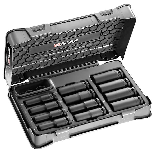 COFFRET DOUIL 1/2' IMPACT 12P LONG 8-27M
