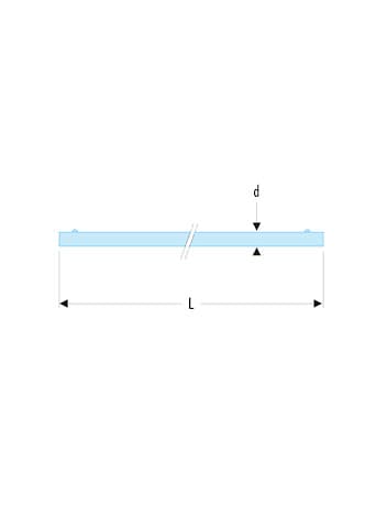 BROCHE SYSTEME 3/4' L.425 MM