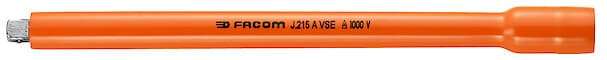 "RALLONGE 3/8"" ISOLEE 260MM"