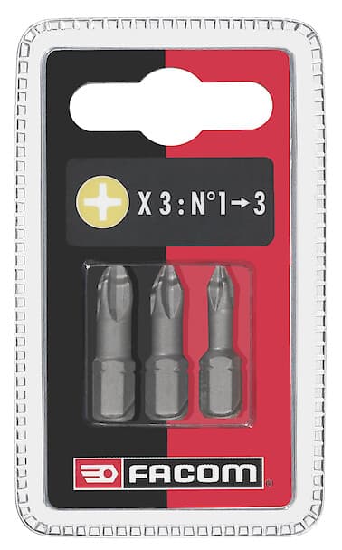 LOT DE 3 EMBOUTS 25MM PH